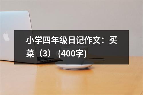小學(xué)四年級(jí)日記作文：買菜（3） (400字)