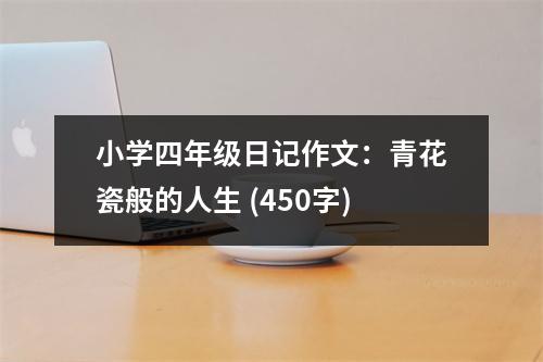 小學(xué)四年級(jí)日記作文：青花瓷般的人生 (450字)