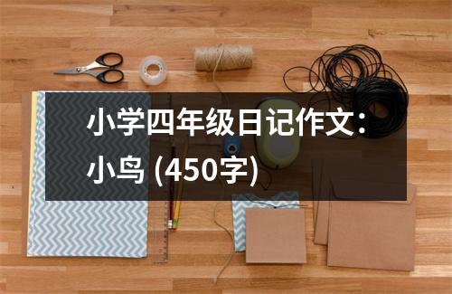 小學(xué)四年級日記作文：小鳥 (450字)