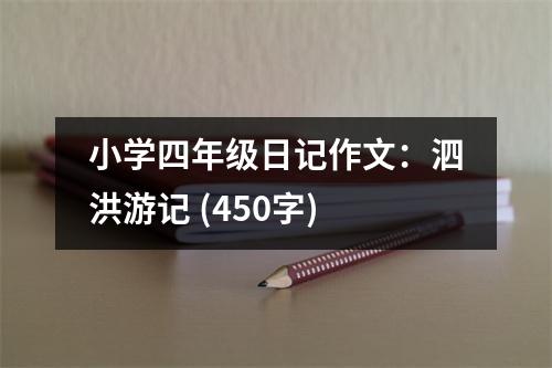 小學(xué)四年級(jí)日記作文：泗洪游記 (450字)