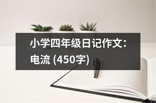 小學(xué)四年級(jí)日記作文：電流 (450字)