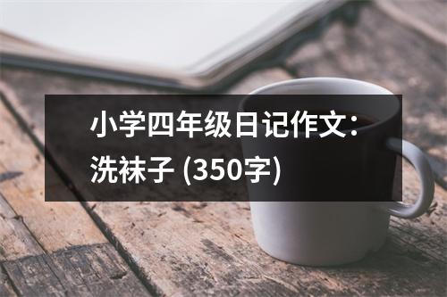 小學四年級日記作文：洗襪子 (350字)