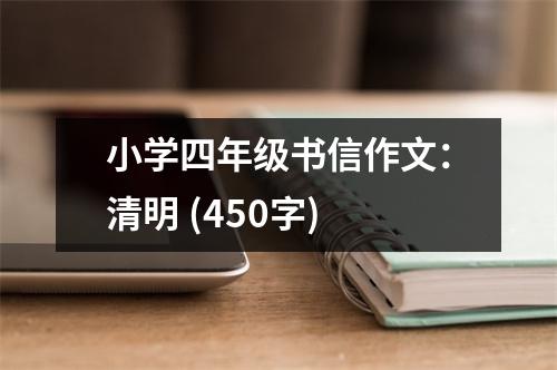 小學(xué)四年級(jí)書(shū)信作文：清明 (450字)