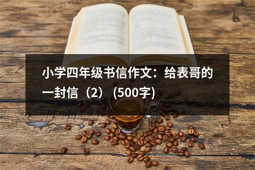 小學(xué)四年級書信作文：給表哥的一封信（2） (500字)