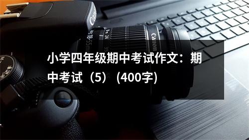 小學(xué)四年級(jí)期中考試作文：期中考試（5） (400字)