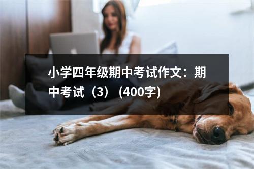 小學(xué)四年級期中考試作文：期中考試（3） (400字)