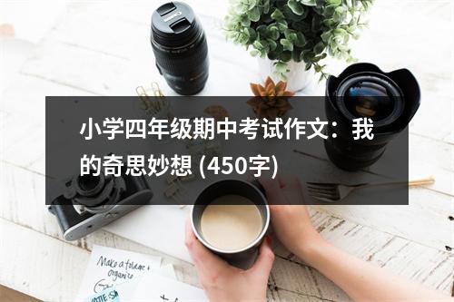 小學(xué)四年級期中考試作文：我的奇思妙想 (450字)