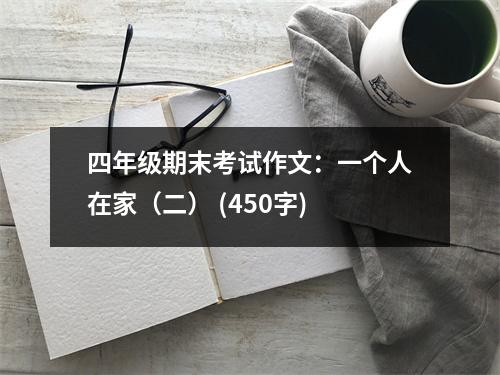 四年級期末考試作文：一個(gè)人在家（二） (450字)