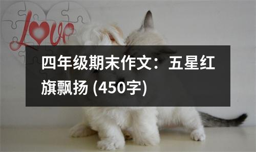 四年級期末作文：五星紅旗飄揚(yáng) (450字)