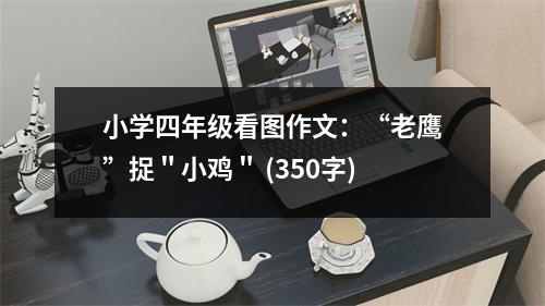 小學(xué)四年級(jí)看圖作文：“老鷹”捉＂小雞＂ (350字)