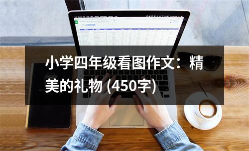 小學四年級看圖作文：精美的禮物 (450字)