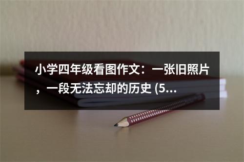 小學(xué)四年級看圖作文：一張舊照片，一段無法忘卻的歷史 (500字)