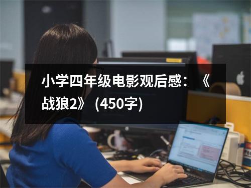 小學(xué)四年級電影觀后感：《戰(zhàn)狼2》 (450字)