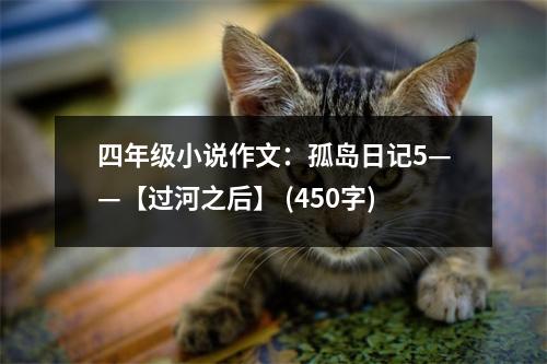 四年級小說作文：孤島日記5——【過河之后】 (450字)