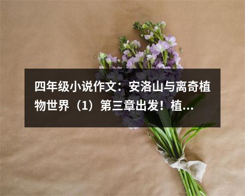四年級小說作文：安洛山與離奇植物世界（1）第三章出發(fā)！植物王國 (500字)