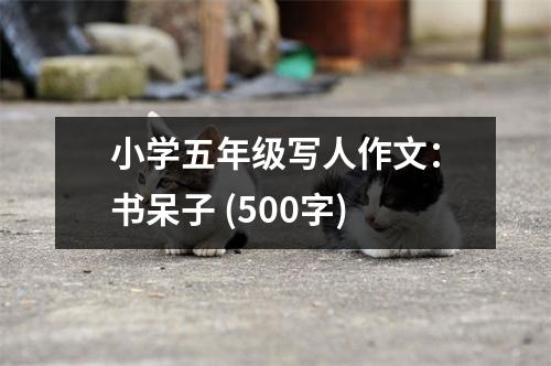 小學(xué)五年級(jí)寫(xiě)人作文：書(shū)呆子 (500字)