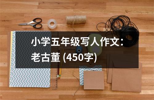 小學(xué)五年級寫人作文：老古董 (450字)