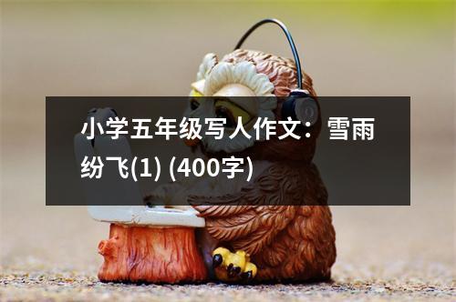 小學(xué)五年級寫人作文：雪雨紛飛(1) (400字)