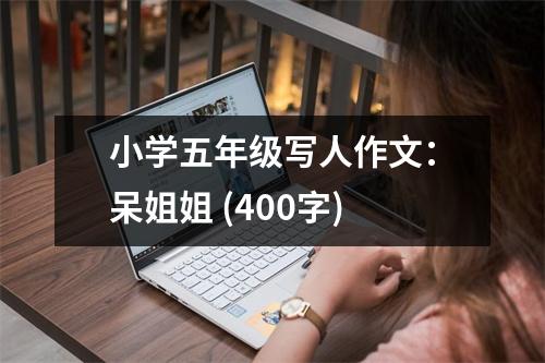 小學(xué)五年級寫人作文：呆姐姐 (400字)