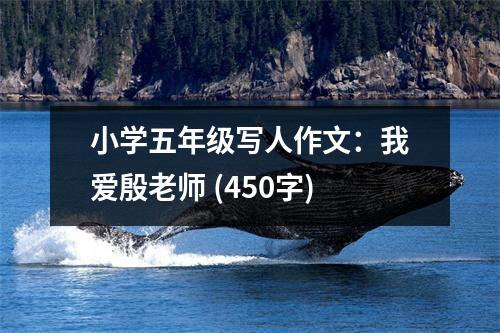 小學(xué)五年級寫人作文：我愛殷老師 (450字)
