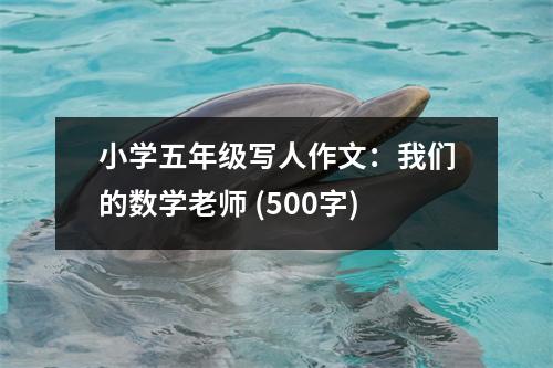 小學(xué)五年級(jí)寫人作文：我們的數(shù)學(xué)老師 (500字)