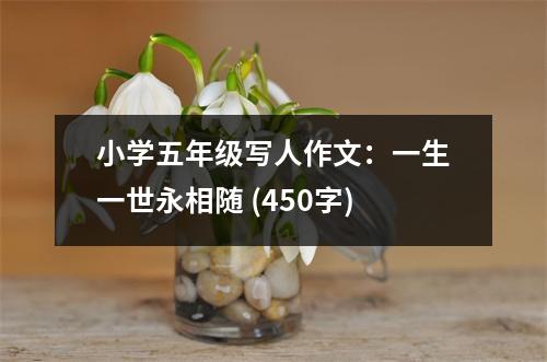 小學(xué)五年級(jí)寫人作文：一生一世永相隨 (450字)