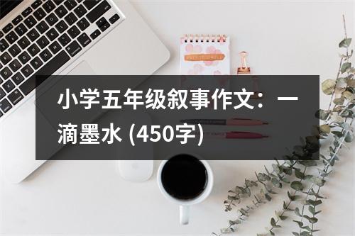 小學(xué)五年級敘事作文：一滴墨水 (450字)