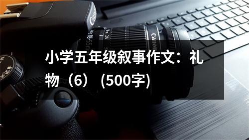 小學(xué)五年級敘事作文：禮物（6） (500字)