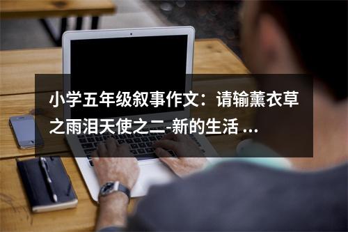 小學(xué)五年級(jí)敘事作文：請(qǐng)輸薰衣草之雨淚天使之二-新的生活 (400字)
