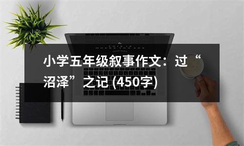 小學(xué)五年級(jí)敘事作文：過“沼澤”之記 (450字)