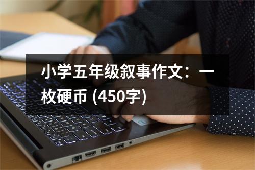 小學(xué)五年級敘事作文：一枚硬幣 (450字)