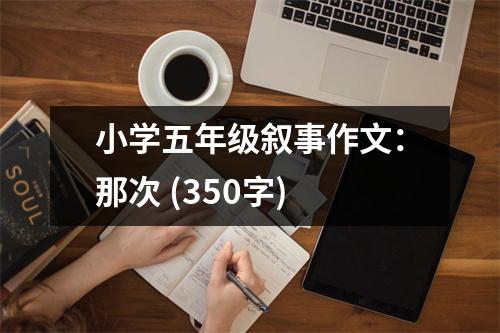 小學(xué)五年級敘事作文：那次 (350字)