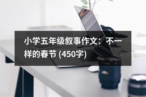 小學(xué)五年級敘事作文：不一樣的春節(jié) (450字)