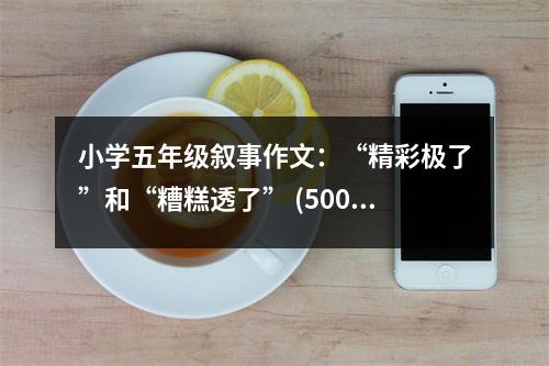 小學(xué)五年級(jí)敘事作文：“精彩極了”和“糟糕透了” (500字)