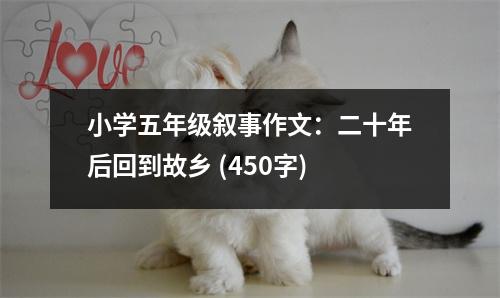 小學(xué)五年級(jí)敘事作文：二十年后回到故鄉(xiāng) (450字)