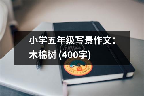 小學(xué)五年級寫景作文：木棉樹 (400字)