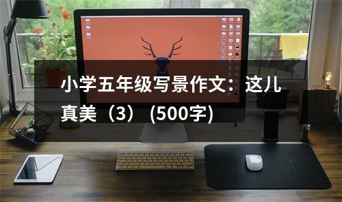 小學(xué)五年級(jí)寫(xiě)景作文：這兒真美（3） (500字)