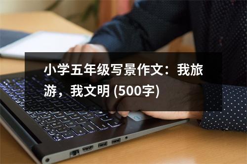 小學(xué)五年級寫景作文：我旅游，我文明 (500字)