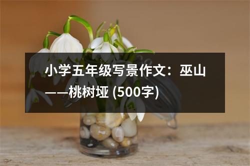 小學(xué)五年級寫景作文：巫山——桃樹埡 (500字)