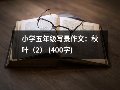小學(xué)五年級寫景作文：秋葉（2） (400字)