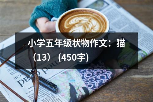 小學(xué)五年級狀物作文：貓（13） (450字)