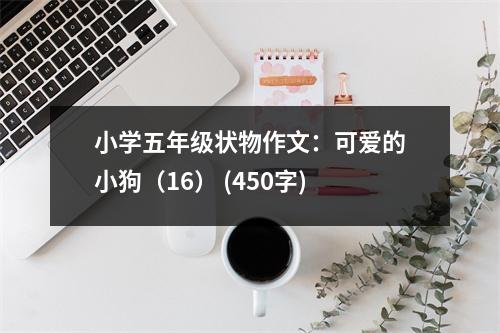 小學(xué)五年級狀物作文：可愛的小狗（16） (450字)