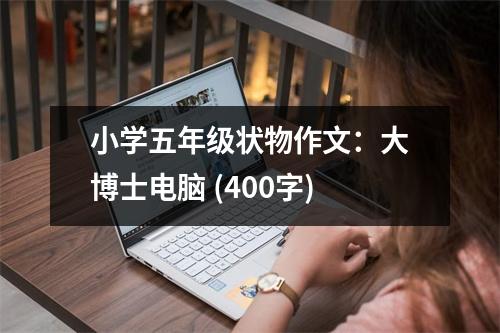 小學(xué)五年級(jí)狀物作文：大博士電腦 (400字)
