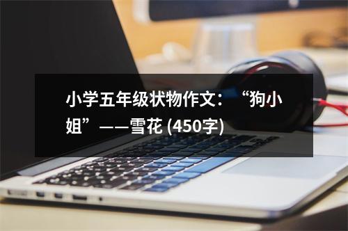 小學(xué)五年級(jí)狀物作文：“狗小姐”——雪花 (450字)