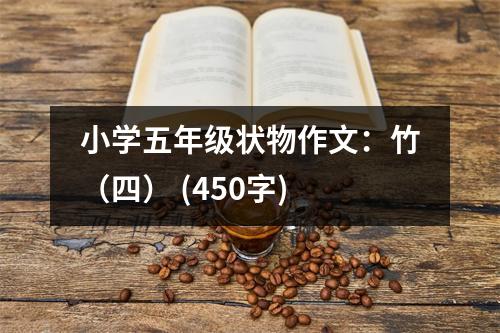 小學(xué)五年級狀物作文：竹（四） (450字)