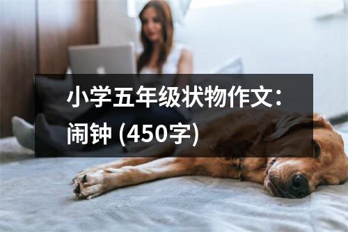 小學(xué)五年級(jí)狀物作文：鬧鐘 (450字)