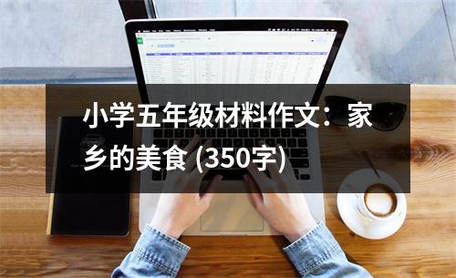 小學(xué)五年級材料作文：家鄉(xiāng)的美食 (350字)