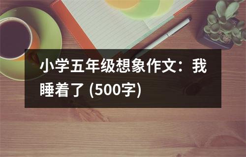 小學(xué)五年級想象作文：我睡著了 (500字)