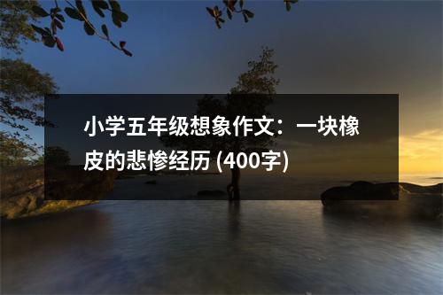 小學五年級想象作文：一塊橡皮的悲慘經(jīng)歷 (400字)