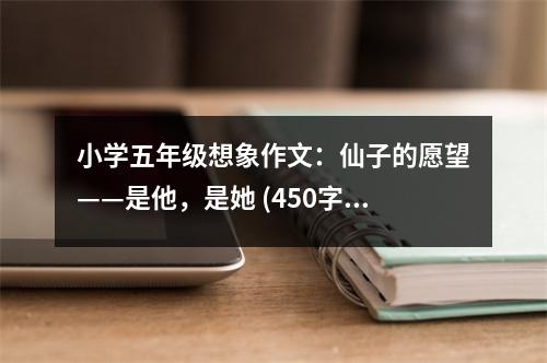 小學(xué)五年級想象作文：仙子的愿望——是他，是她 (450字)
